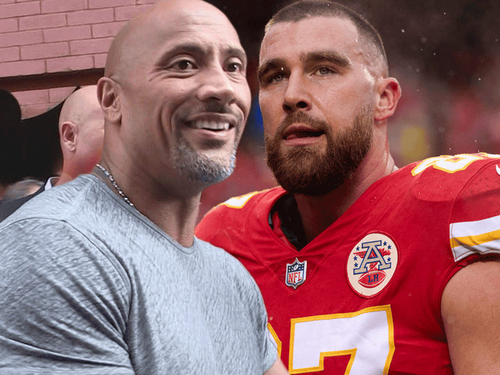 The Rock semnează discursul de după meci al lui Travis Kelce, „My Boy Said What He Said”