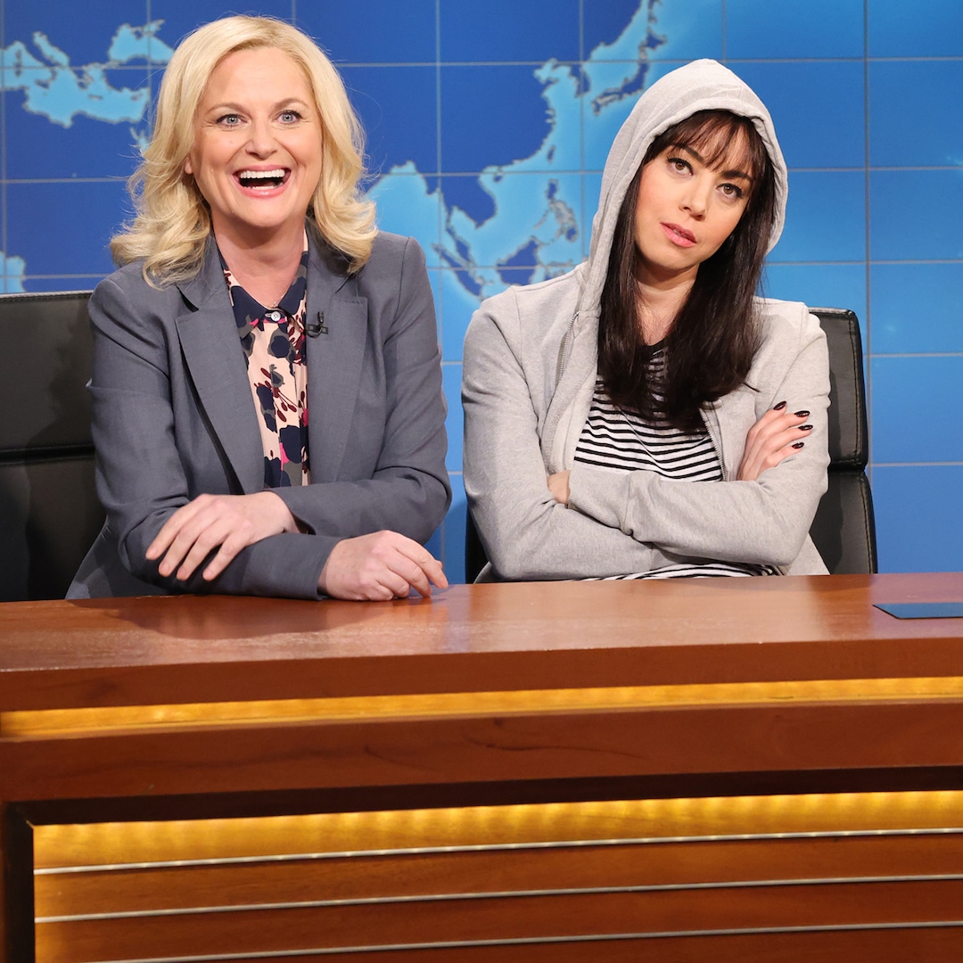 Aubrey Plaza și Amy Poehler organizează o reuniune între parcuri și recreere