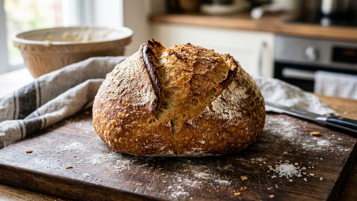 Ghidul temperaturilor corecte pentru o pâine cu crustă perfectă coaptă acasă