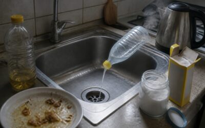 Soluția simplă pentru mirosurile din scurgerea chiuvetei, cu ingrediente din bucătărie