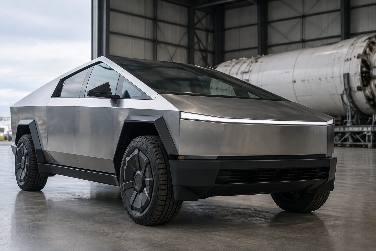 Modelul Tesla Cybertruck