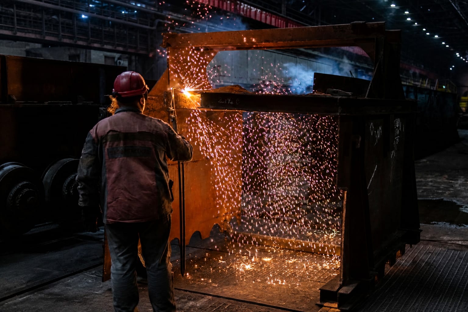 Oțelul ucrainean într-o unitate metalurgică
